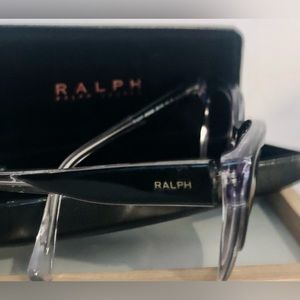 Ralph Lauren Sunglasses with cleaning cloth and case.